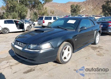 2002 Ford Mustang Gt из США, поврежденный, VIN 1FAFP42XX2F235356